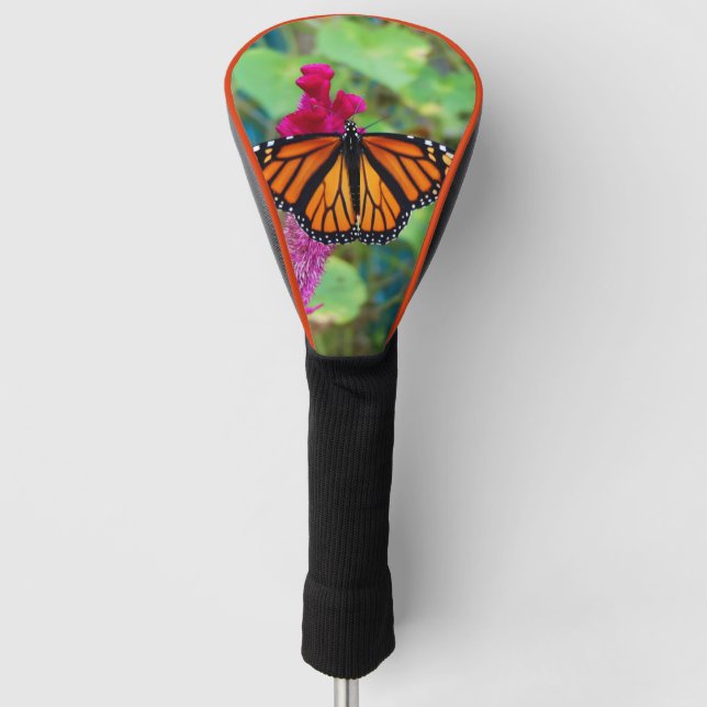 Monarch Butterfly Golf Headcover (Vorderseite)