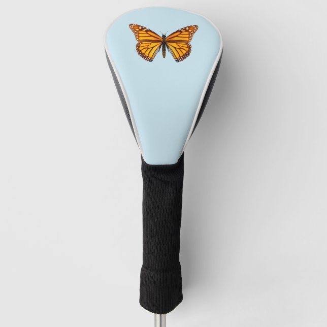 Monarch Butterfly Golf Headcover (Vorderseite)