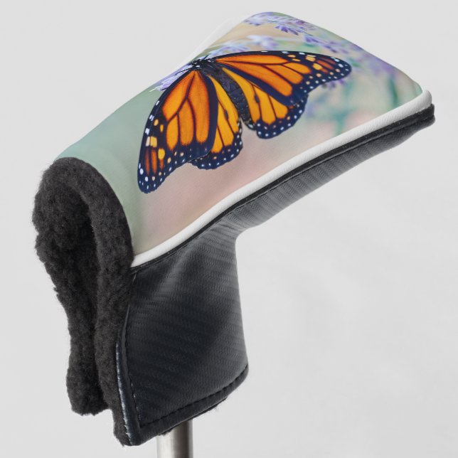 Monarch Butterfly Golf Headcover (3/4 Vorderseite)