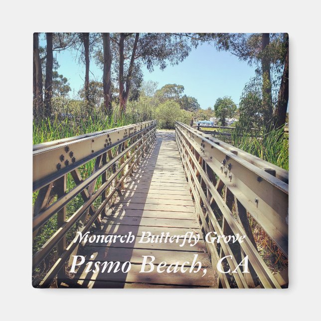 Monarch Butterfly Grove: Pismo Beach, CA: Magnet (Vorne)