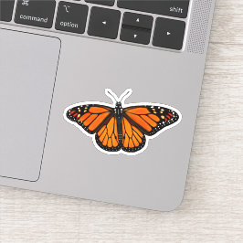 Monarch Butterfly Insect Vinyl Sticker