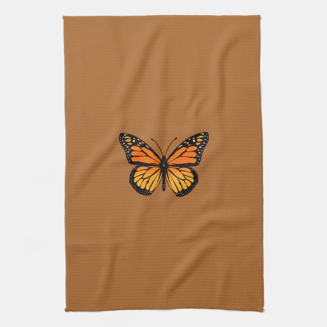 Monarch Butterfly Joy Handtuch (Vertikal)