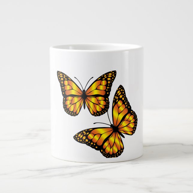 MONARCH BUTTERFLY Jumbo-Tasse (Vorderseite)