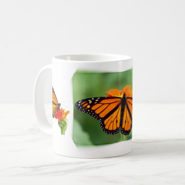 Monarch Butterfly Kaffeetasse (Vorderseite Links)
