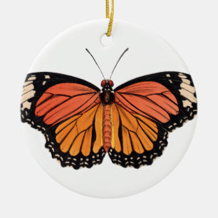 Monarch Butterfly Keramikornament