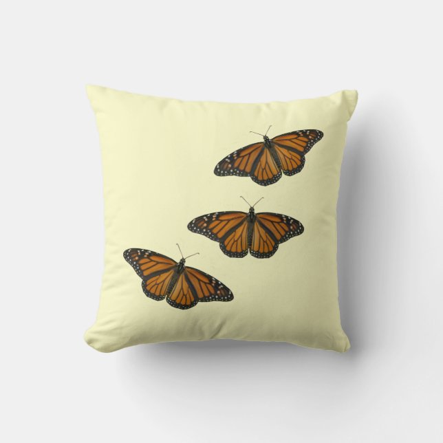 Monarch Butterfly Kissen (Vorderseite)