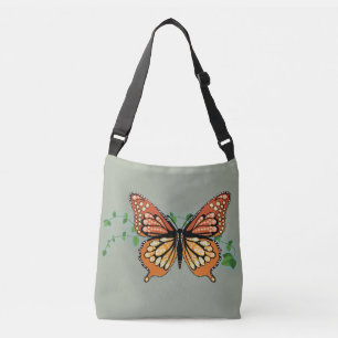 Monarch Butterfly Kristall Tote Tasche