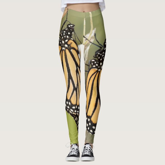 Monarch Butterfly Leggings (Vorderseite)