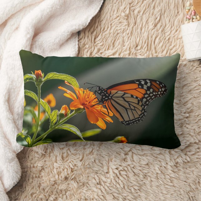 Monarch Butterfly Lendenkissen (Decke)