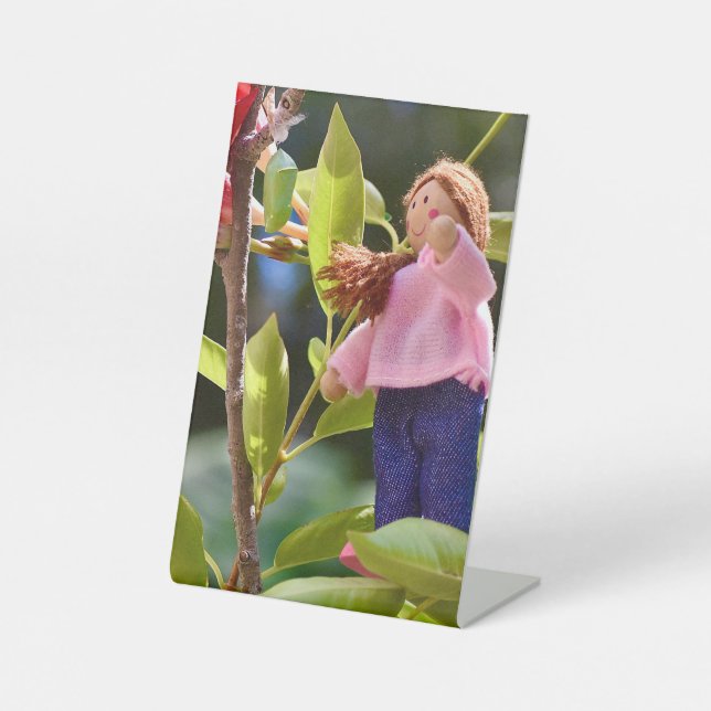 Monarch Butterfly märchenhafte Kunst Sockelschild (Vorderseite)