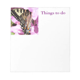 Monarch Butterfly Memo Pad Dinge zu tun Notizblock