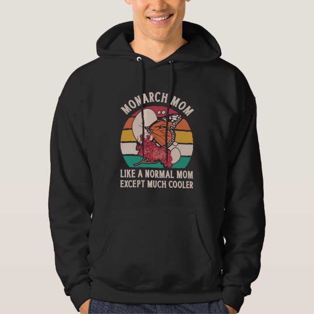 Monarch Butterfly Monarch Mom Insect Collector Ent Hoodie (Vorderseite)