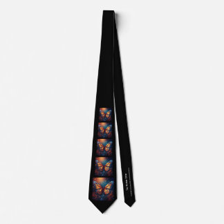 Monarch Butterfly Necktie Krawatte
