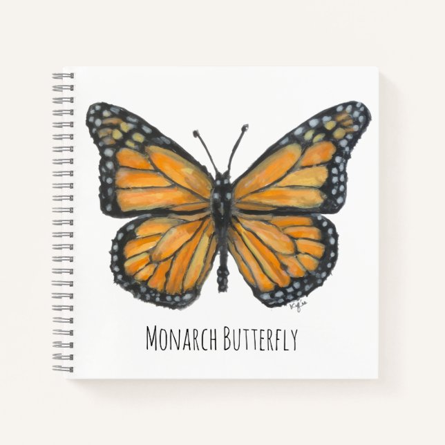 Monarch Butterfly  Notizbuch (Vorderseite)