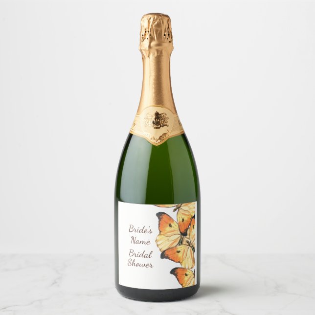 Monarch Butterfly Orange Brautparty (Vorderseite)