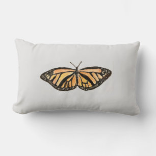 Monarch Butterfly Painting Throw Kissen