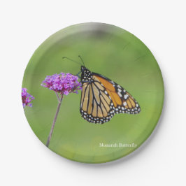 Monarch Butterfly-Papierteller Pappteller