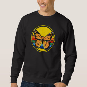 Monarch Butterfly Pflanze Milkweed Monarch Butterf Sweatshirt
