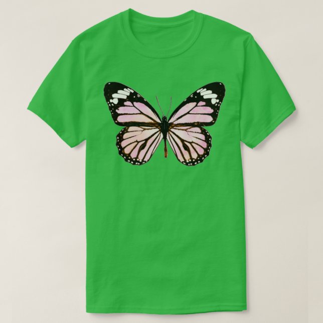 Monarch Butterfly Pink Cotton Candy T-Shirt (Design vorne)