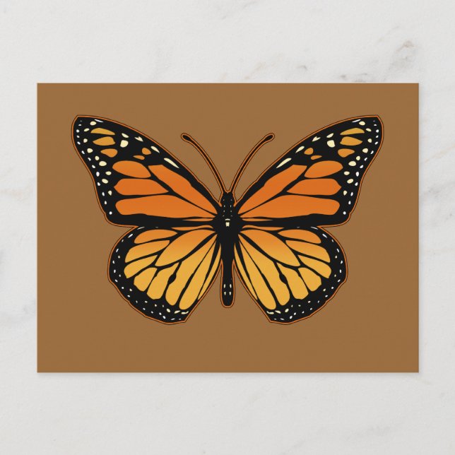 Monarch Butterfly Postkarte (Vorderseite)