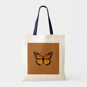 Monarch Butterfly Print Tragetasche