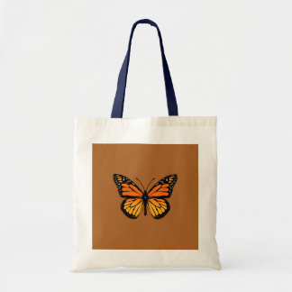 Monarch Butterfly Print Tragetasche