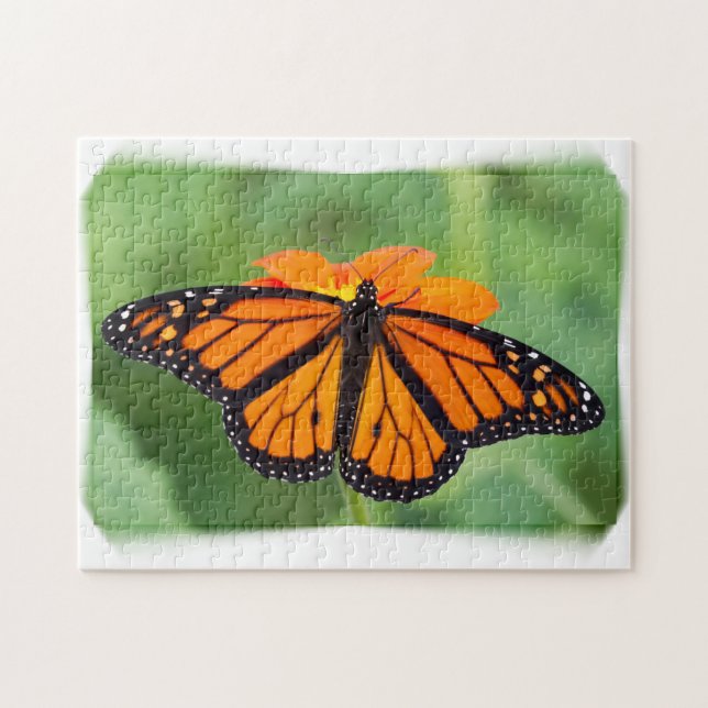 Monarch Butterfly Puzzle (Horizontal)