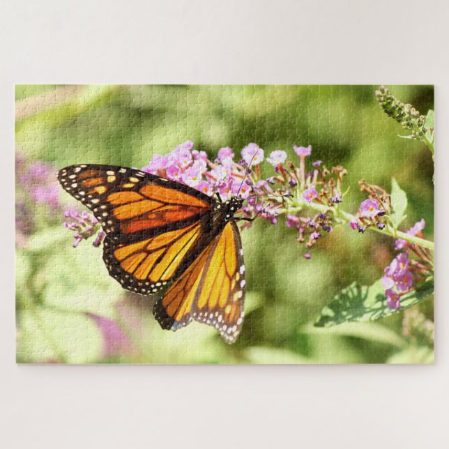 Monarch Butterfly Puzzle (Horizontal)