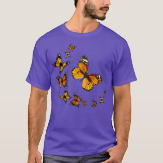 Monarch Butterfly Rapsody Niedliche bunte Schmette T-Shirt
