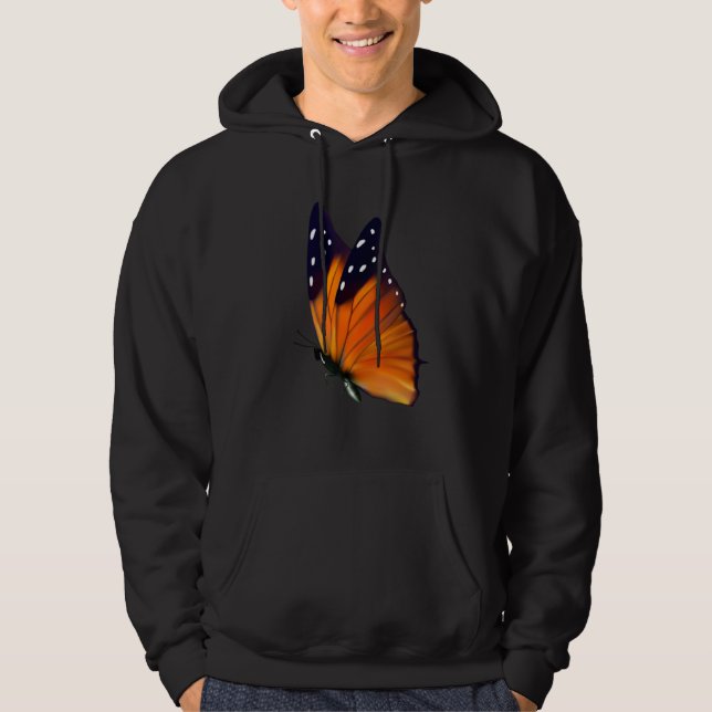 Monarch Butterfly-Schmetterlingsinsekt Hoodie (Vorderseite)