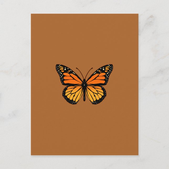 Monarch Butterfly Sensation Postkarte (Vorderseite)