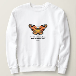 Monarch Butterfly Shirt Gott ist in ihr