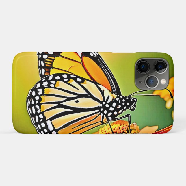 Monarch Butterfly Sip Design Case-Mate iPhone Hülle (Rückseite (Horizontal))