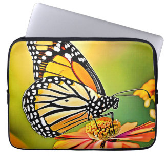 Monarch Butterfly Sip Design Laptopschutzhülle