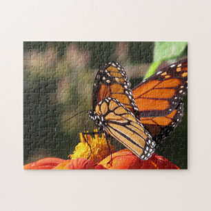 Monarch Butterfly Sonnenblumen Blume Puzzle