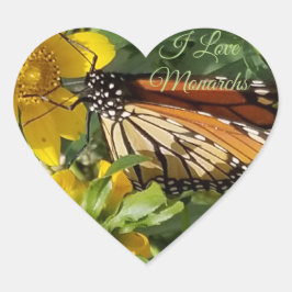 MONARCH BUTTERFLY - STICKER