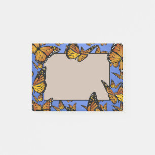 Monarch Butterfly Storm Post-it Klebezettel