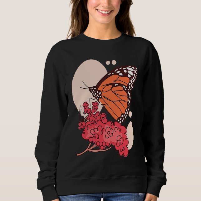 Monarch Butterfly Sweatshirt (Vorderseite)