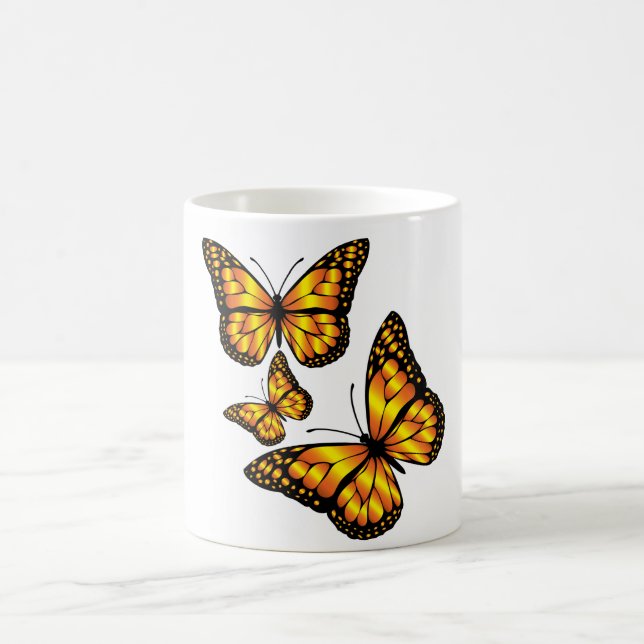 MONARCH BUTTERFLY TASSE (Mittel)