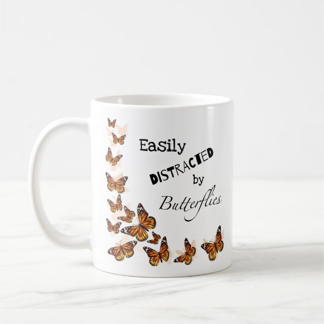 Monarch Butterfly-Tasse Kaffeetasse (Links)