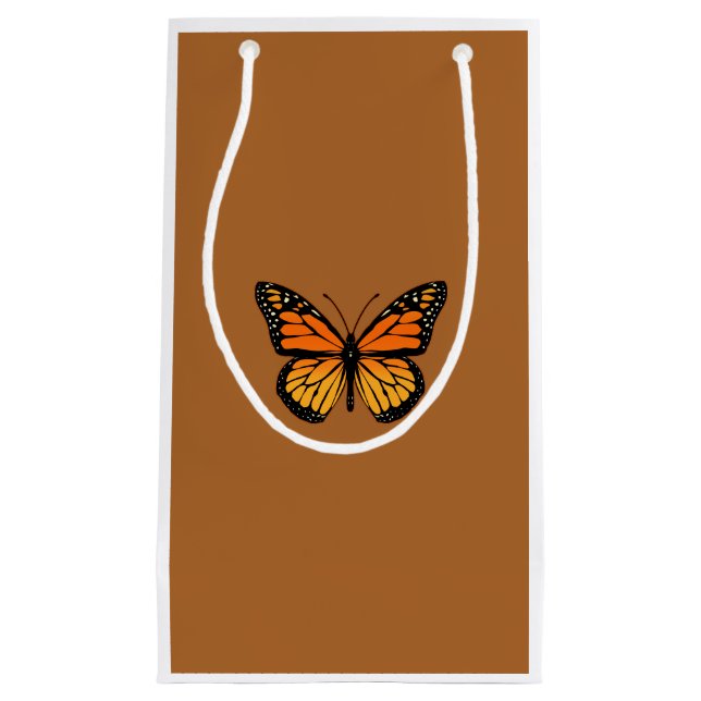 Monarch Butterfly Theme Kleine Geschenktüte (Vorderseite)