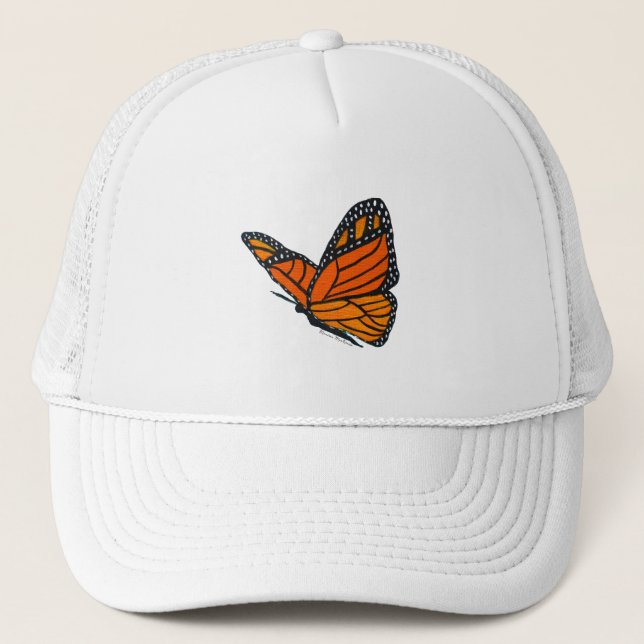 Monarch Butterfly Truckerkappe (Vorderseite)