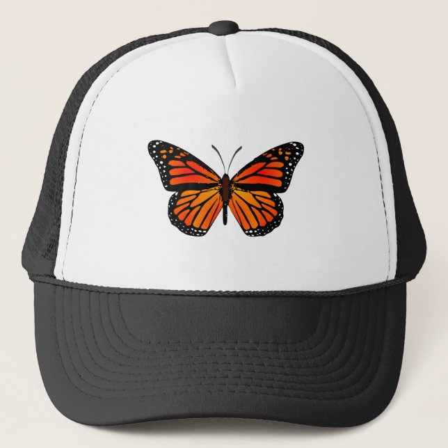 Monarch Butterfly Truckerkappe (Vorderseite)