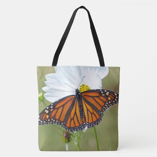 Monarch Butterfly über den Kosmos (Vorderseite)
