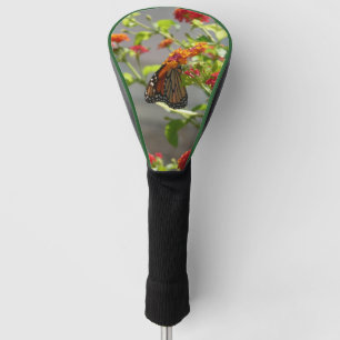 Monarch Butterfly über den Roten Schmetterling Bus Golf Headcover