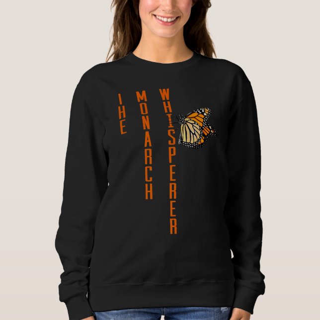 Monarch Butterfly Whisperfly Sweatshirt (Vorderseite)