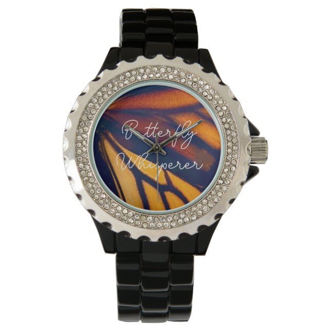 Monarch Butterfly Whisperwatch Armbanduhr (Vorderseite)