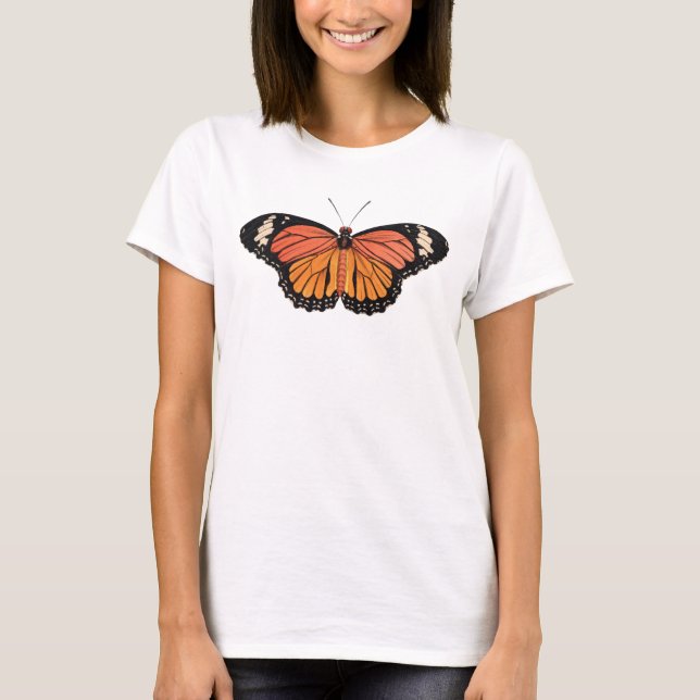 Monarch Butterfly Women's Basic T - Shirt (Vorderseite)