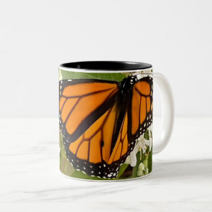 Monarch Butterfly Zweifarbige Tasse