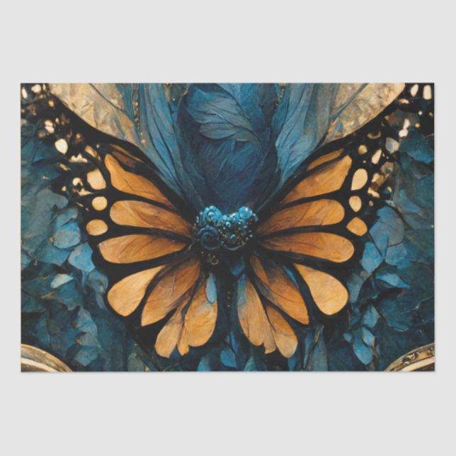 Monarch Celebration Ribbon Seidenpapier (Vorderseite)